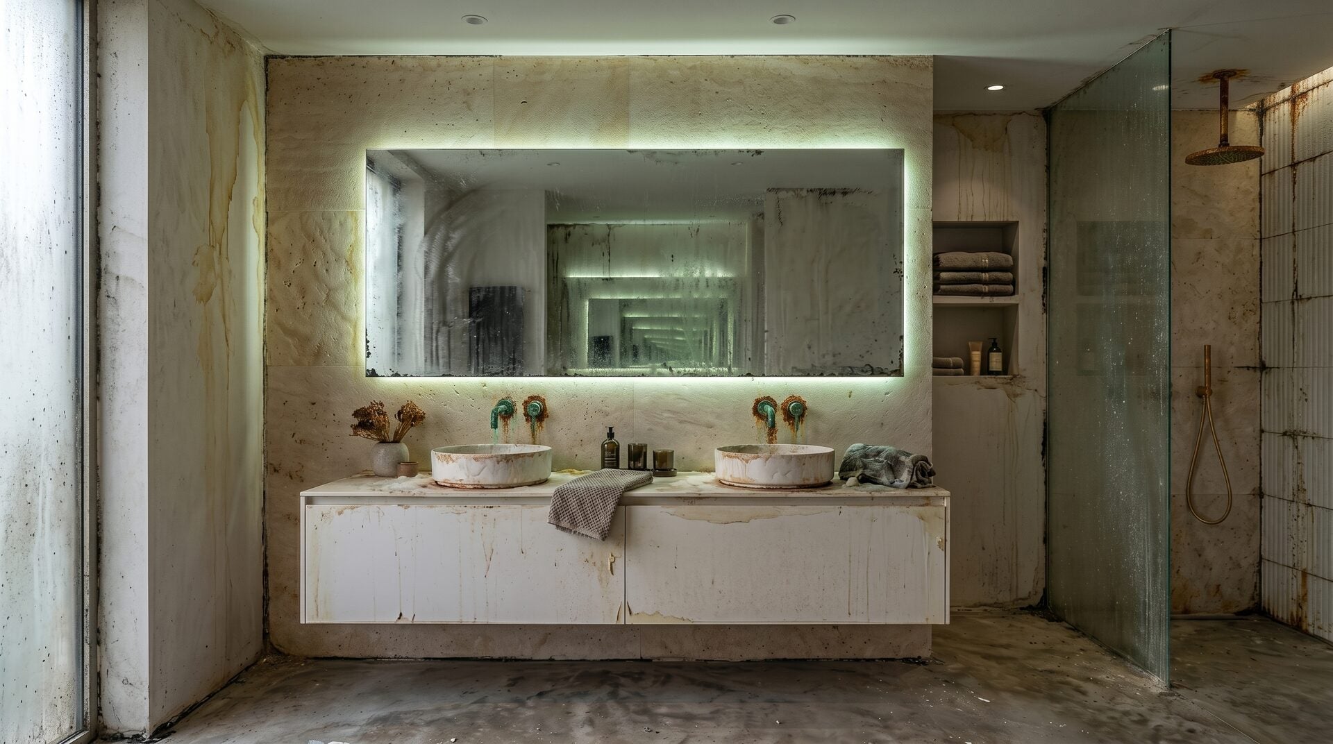 Bathroom before renovation
