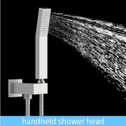 Wall-Mount Shower Mixer System — Brushed Nickel