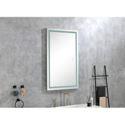 36x24 Inch LED Bathroom Wall Mirror — Dimmable Anti-Fog