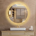 24x24 Inch Round Bathroom Mirror — Wall Mount