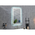36x24 Inch LED Bathroom Wall Mirror — Dimmable Anti-Fog