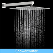 Wall-Mount Shower Mixer System — Brushed Nickel