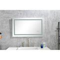LED Wall Mount Bathroom Mirror — Dimmable Anti-Fog