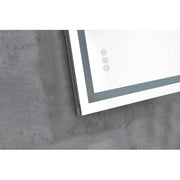 LED Wall Mount Bathroom Mirror — Dimmable Anti-Fog