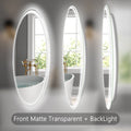 28 Inch Round LED Bathroom Mirror — Wall Mount
