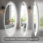 28 Inch Round LED Bathroom Mirror — Wall Mount