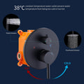 Complete Metal Shower Set — Wall Mounted