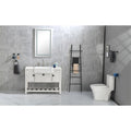 36x24 Inch LED Bathroom Wall Mirror — Dimmable Anti-Fog