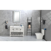 36x24 Inch LED Bathroom Wall Mirror — Dimmable Anti-Fog