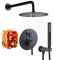 Complete Metal Shower Set — Wall Mounted