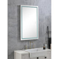 36x24 Inch LED Bathroom Wall Mirror — Dimmable Anti-Fog