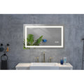 LED Wall Mount Bathroom Mirror — Dimmable Anti-Fog