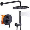 Complete Metal Shower Set — Wall Mounted
